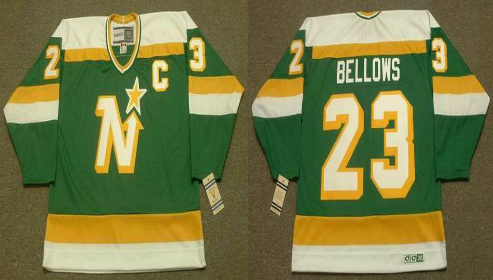 2019 Men Dallas Stars #23 Bellows Green CCM NHL jerseys1->dallas stars->NHL Jersey